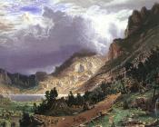 落基山脉的风暴 - 阿尔伯特·比尔施塔特